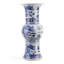 Blue and White Dragon Vase