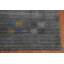 Tapis oriental rayé gris Gabbeh 5 x 8