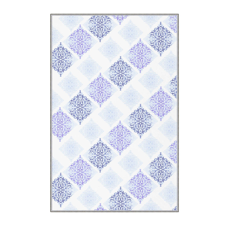 Stylish Hall Carpet (39.4 x 78.7 inches), 100% Polyester, 0.3 in Pile Height | Antibacterial, Non-Slip Underside, Machine Washable | 3D Digital Printed Design, Durable & Soft for Home Décor