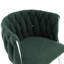 Chaise d'appoint de loisirs avec chaises en métal 2PC / ENSEMBLE