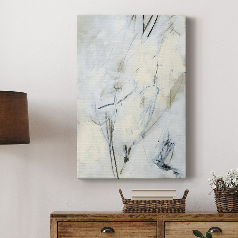 Liminal Space I, toile tendue avec châssis de qualité supérieure - prête à être accrochée, H 12 po x l 8 po x P 1 po