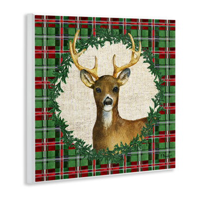  «Plaid Holiday Deer» par Paul Brent
