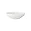 Lavabo en marbre blanc pour salle de bain, 15,7 po x H 5,9 po, bloc simple, finition semi-polie