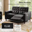 Gurdarshan Leather Dual-Motor Power Reclining Sofa-948328810