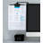Mount-It! Monitor Document Holder Clip, Paper Holder Attachment for Typing with 3M Adhesive Sticker
