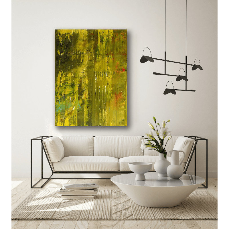 Campos De Verde by John Beard, 48" H x 36" W x 1.5" D, Unframed