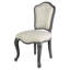 Dijon Fabric Side Chair in Ivory