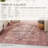 Machine Washable Carlita Oriental Pink Area Rug-1489610491