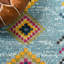 Tapis bleu clair / multicolore Bosswick-1269362325