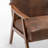 Accent Chair with Upholstery and Solid Wood Frame, Classic Mid-Century Modern Living Room Furniture for Extra Seating-2103972762