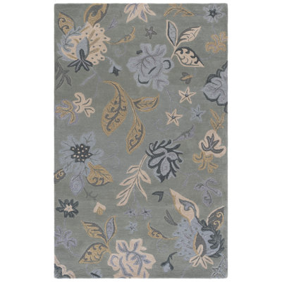 Arber Jardin Hand Tufted Wool Floral Rug
