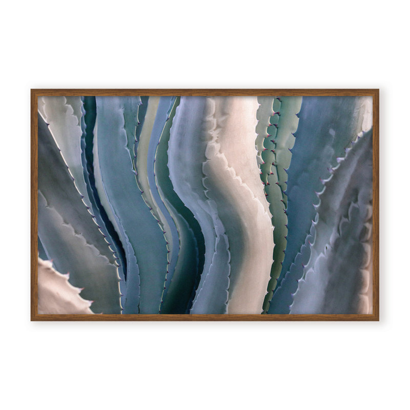Nature Inspired Sonoma Summertime Roadside Abstract by  - Picture Frame Photograph on Paper, 32" H x 48" W x 1.125" D, Black