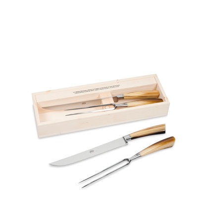 Plenum 2-Pc Carving Set in Wooden Gift Box