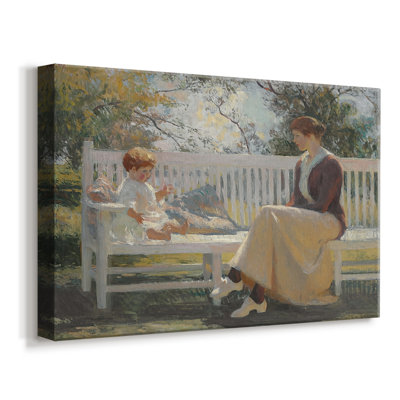 Sunlight-Frank Weston Benson-Gallery Wrapped Canvas-1909