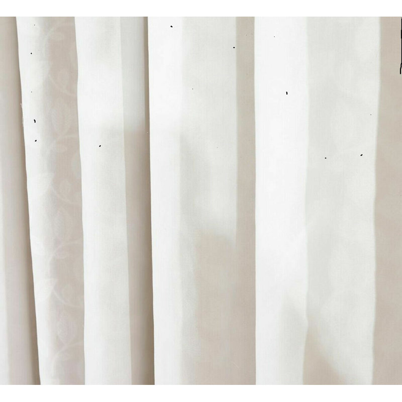 Lippert Room Darkening Curtain Pair, 117cm Width x 183cm Drop, Beige