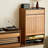 Modern Cherry Solid Wood Shoe Storage