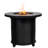 30Inch Propane Fire Pit With Rocks, 40000Btu, Steel Construction 40000Btu Table, 30Inch, Stainless Frame-634753655-634753652
