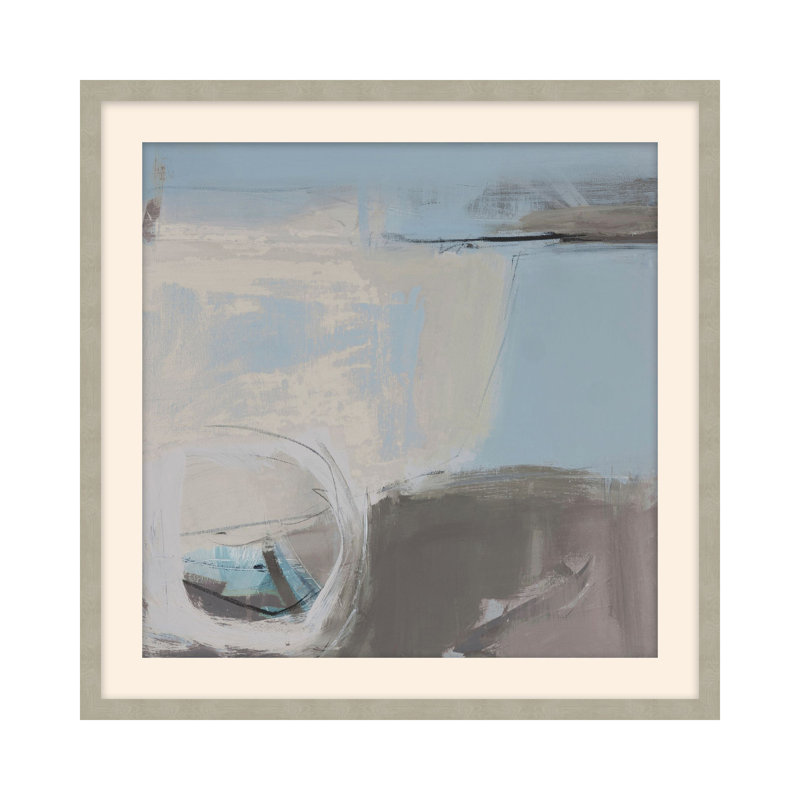 Neutral Dunes 4 Print by Serena Holt, 38" H x 38" W
