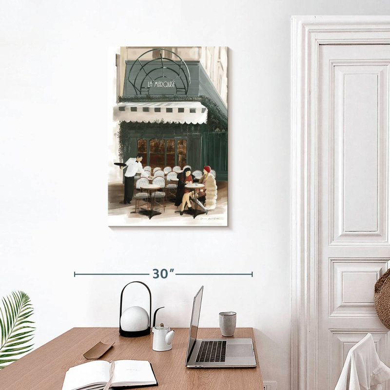 Lilie Paris Bistro, 30" H x 20" W