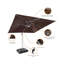 Parasol de patio en porte-à-faux en aluminium ventilé Cantilever-1946383467-1946383456