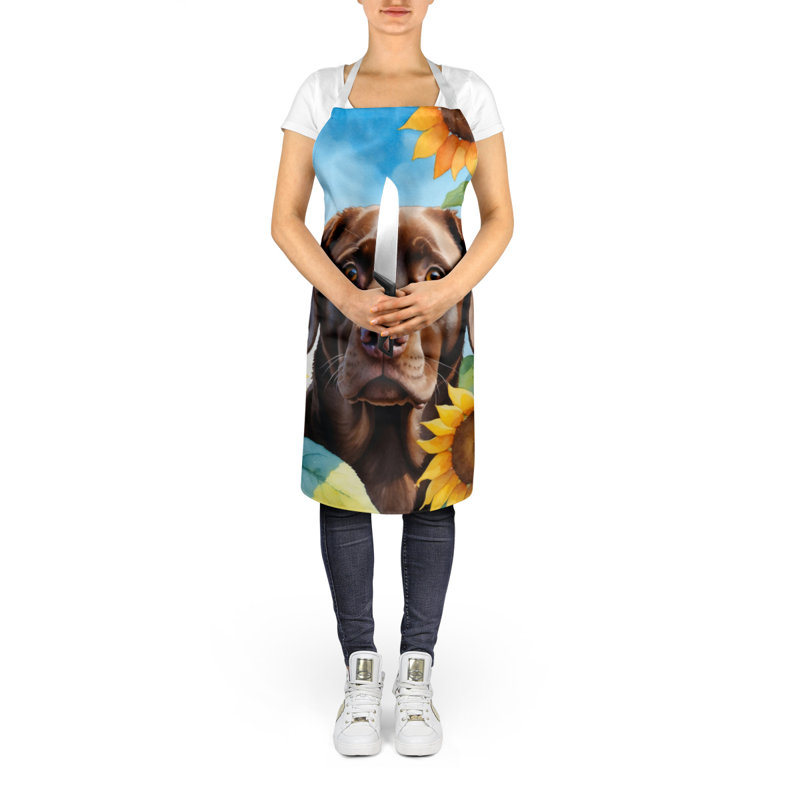 Floral Bib Apron