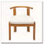 Chaise en bois sans accoudoirs