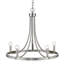 Lustree roue de wagone 5 lumières façon bougie Paincourtville-803374824