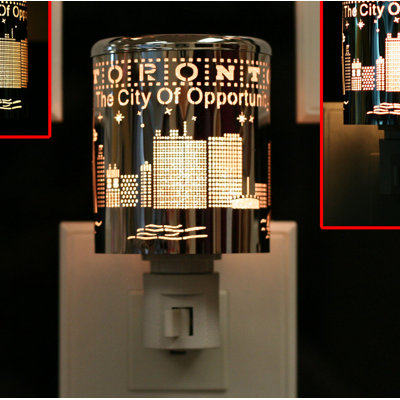 Lampe de nuit fabriquée à la machine Toronto