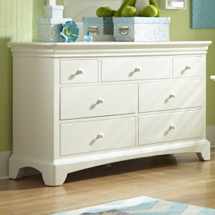 Neopolitan 7-drawer Dresser Creamy White