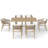 Outdoor 6-person Dining Set With Cushions-737879368-737879374