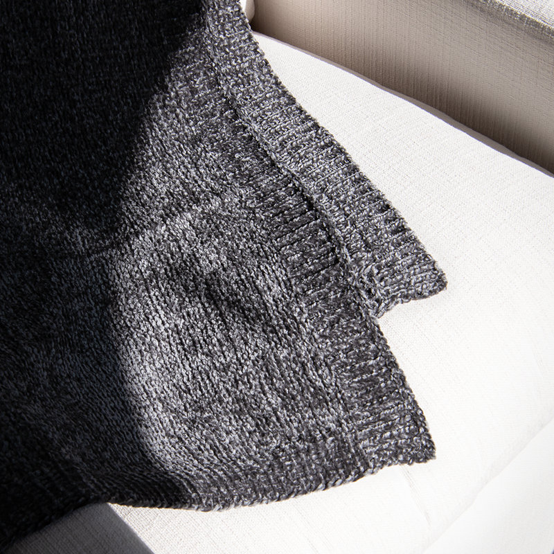 Jeté Jaz Luxe, gris