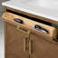 Meuble-lavabo simple 42 po Eris en Macchiato