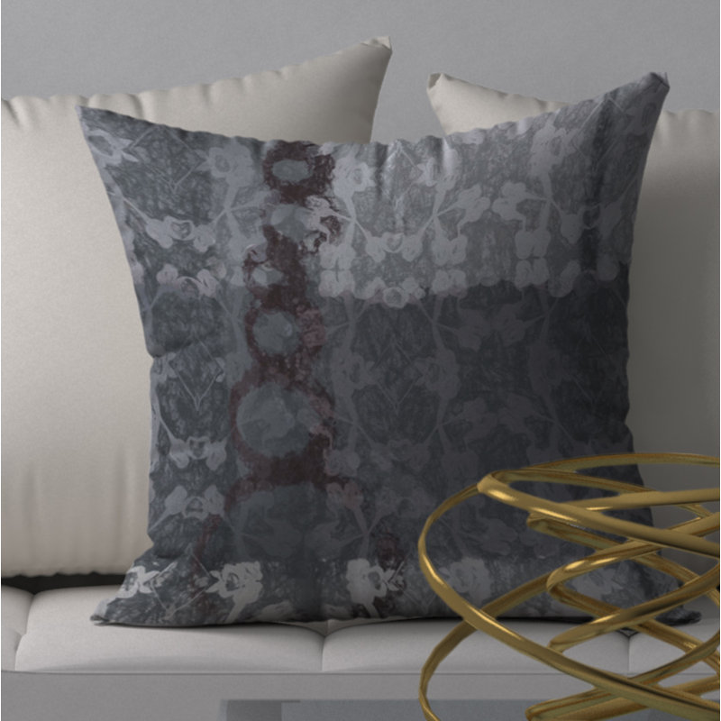 Housse de coussin carrée/insert, 18 po x 18 po