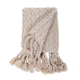 Capistrano Cable Knit Throw Blanket