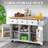 Kitchen Island With Drawers-1236684750