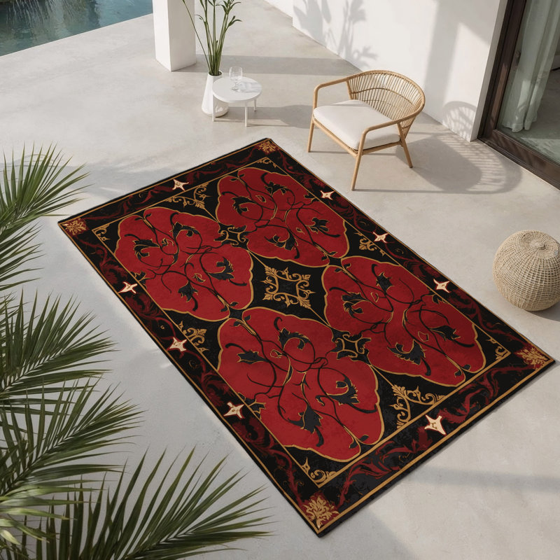 Tapis intérieur et extérieur Glint Of Mythos, Rectangulaire 2 pi x 3 pi