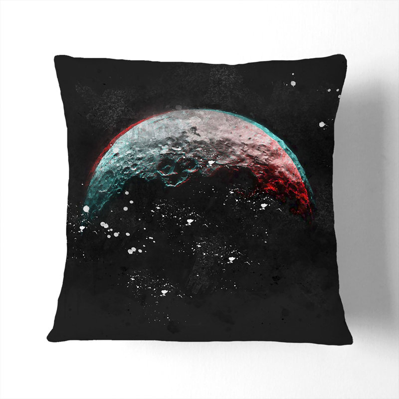 Square Throw Cushion, White, 40cm H x 40cm W x 15cm D
