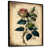 Toile avec cadre flottant noir