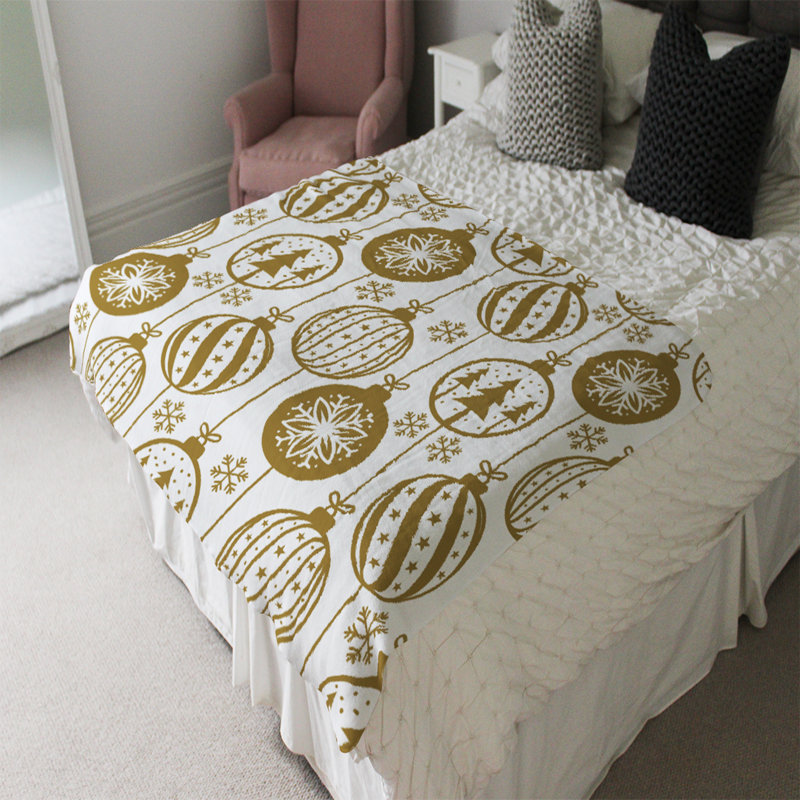 Cummins Plain Weave / Muslin Throw Blanket
