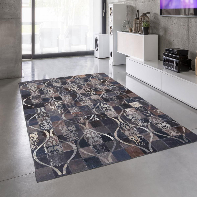 SkeltinCleveland Camouflage Hand Woven Area Rug, Rectangle 80 x 150cm