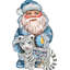 Père noël décoratif tiger