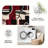 1PC Modern Geometric Burgundy Black Circle Block Pattern area rugs for Living Room, Soft, All seasons, Washable Indoor mat, Under Table suitable for dining room, bedroom, home office, entryway, kitchen, Home Decor, Outdoor Decor.-938784090