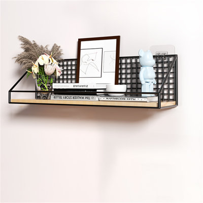 Simora Metal Floating Shelf