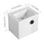 Meuble-lavabo 24 po avec lavabo, pour petite salle de bain, meuble-lavabo avec porte à fermeture en douceur-2053164833