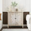 Armoire de rangement sculptée à 2 portes avec tablette réglable, meubles décoratifs pour le salon, le couloir et la cuisine