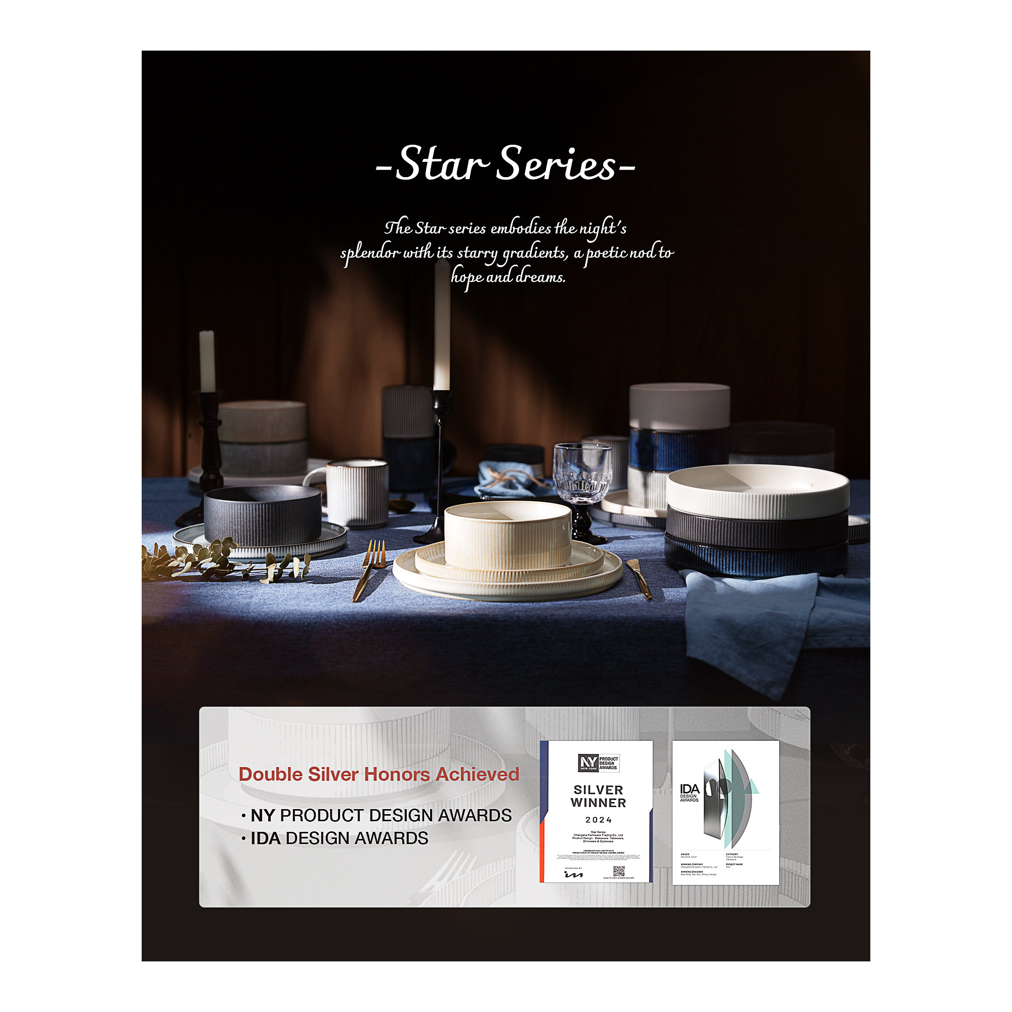 Stoneware Dinnerware Set, Service for 4, Matte White