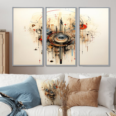 Dafna - Music Wall Art Set