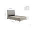 Harith Upholstered Bed Frame-37354087