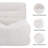 32.5" Upholstered Lounger with Ottoman-1991675676