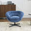 Fauteuil d'appoint pivotant rembourré-1996868923